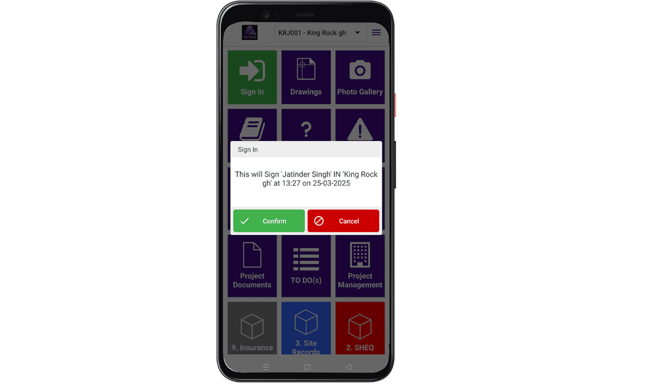 Construction Site Access