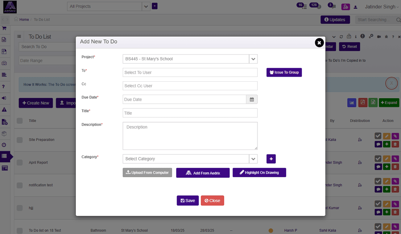 Tasking & Scheduling